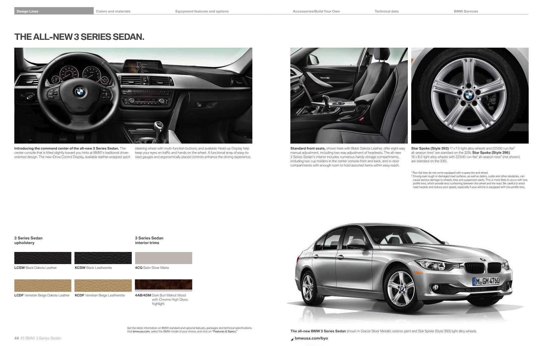 2012 BMW 3-Series Sedan Brochure Page 34